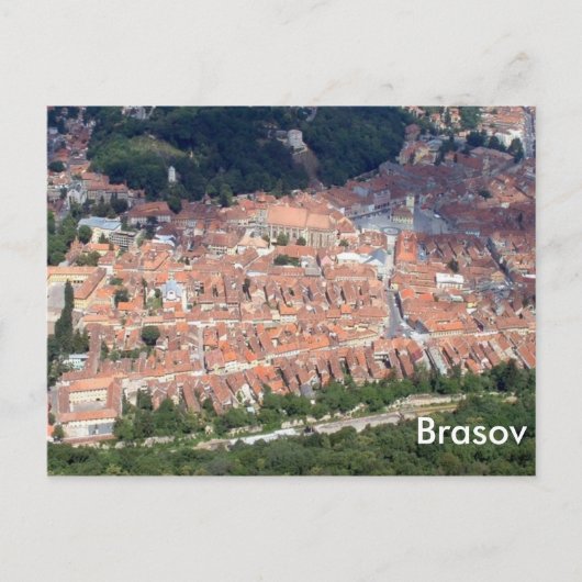 Downtown Brasov Postkarte (Vorderseite)