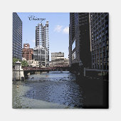Downtown Chicago by River Magnet (Vorne)