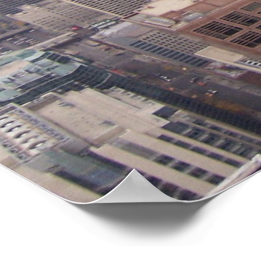 Downtown Chicago Poster (Ecke)