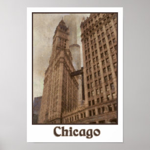 Downtown Chicago Poster