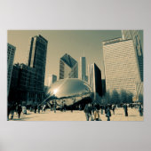 Downtown Chicago Poster (Vorne)