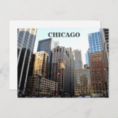 Downtown Chicago Postkarte (Vorne/Hinten)