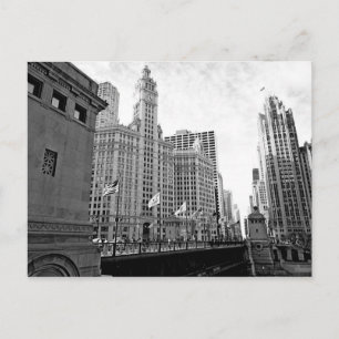 Downtown Chicago Postkarte
