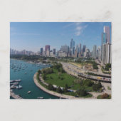Downtown Chicago Postkarte (Vorderseite)