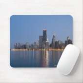 Downtown Chicago Skyline Mousepad (Mit Mouse)