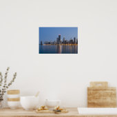 Downtown Chicago Skyline Poster (Küche)