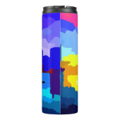 Downtown Cleveland Ohio Lakefront Skyline Thermosbecher (Rückseite)