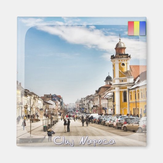 Downtown Cluj Napoca Magnet (Vorne)