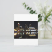 Downtown Columbus Skyline Postkarte (Stehend Vorderseite)