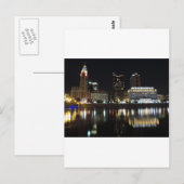 Downtown Columbus Skyline Postkarte (Vorne/Hinten)