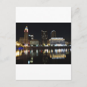 Downtown Columbus Skyline Postkarte