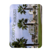 Downtown Corpus Christi Texas Souvenir Magnet (Vertikal)