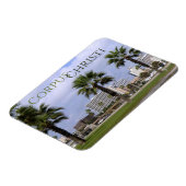 Downtown Corpus Christi Texas Souvenir Magnet (Linke Seite)