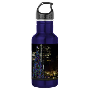 Downtown Dallas Christmas Stainless Steel Water Bu Edelstahlflasche