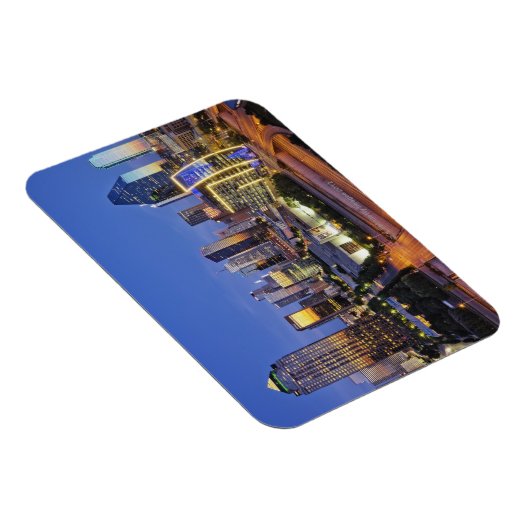 Downtown Dallas Skyline Magnet (Rechte Seite)