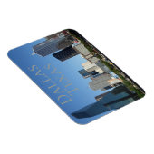 Downtown Dallas Texas Souvenir Magnet (Rechte Seite)