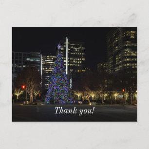 Downtown Dallas Weihnachten Postkarte