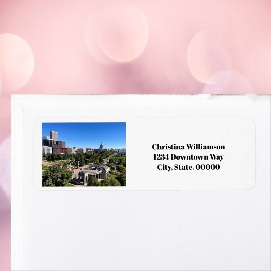 Downtown Denver Personalize Return Address