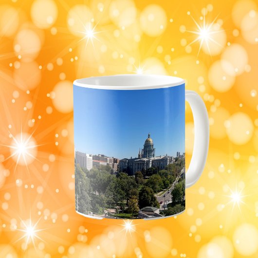 Downtown Denver Skyline Colorado State Capitol Kaffeetasse