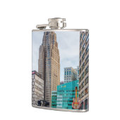 Downtown Detroit Flachmann (Links)