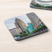 Downtown Detroit Getränkeuntersetzer (Linke Seite)