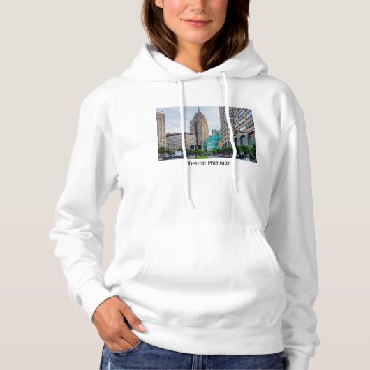 Downtown Detroit Hoodie (Vorderseite)