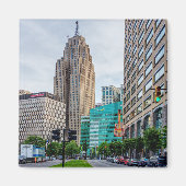 Downtown Detroit Magnet (Vorne)