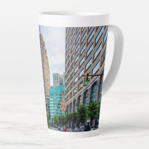 Downtown Detroit Milchtasse