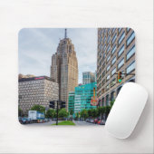 Downtown Detroit Mousepad (Mit Mouse)