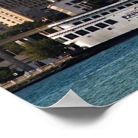 Downtown Detroit Poster (Ecke)