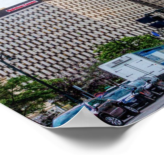 Downtown Detroit Poster (Ecke)