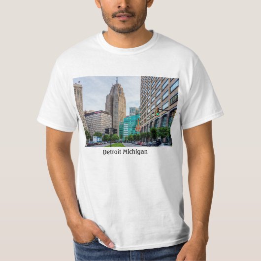 Downtown Detroit T - Shirts (Vorderseite)