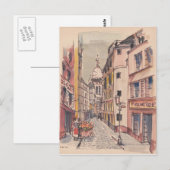 Downtown Europe Postkarte (Vorne/Hinten)
