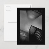 Downtown Fogfest Nr. 1 mit Grenze Postkarte (Vorne/Hinten)