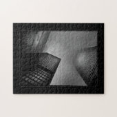 Downtown Fogfest Nr. 1 mit Grenze Puzzle (Horizontal)
