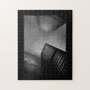Downtown Fogfest Nr. 1 mit Grenze Puzzle