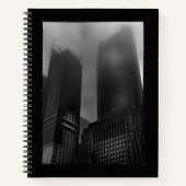 Downtown Fogfest Nr. 2 mit Grenzen Notizblock (Vorderseite)