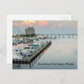 Downtown Fort Myers Florida Postcard Postkarte (Vorne/Hinten)