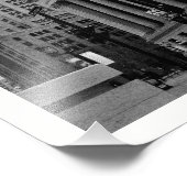 Downtown Gebäude Fotodruck (Ecke)