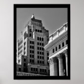 Downtown Gebäude Poster (Vorne)