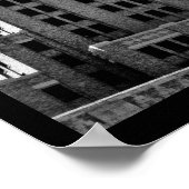 Downtown Gebäude Poster (Ecke)