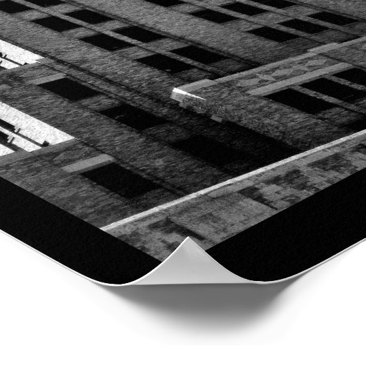 Downtown Gebäude Poster (Ecke)