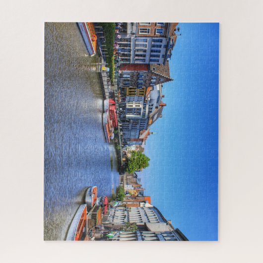Downtown Gent Belgium North Shore Puzzle (Vertikal)
