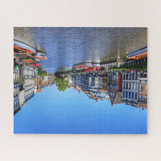 Downtown Gent Belgium North Shore Puzzle (Horizontal)