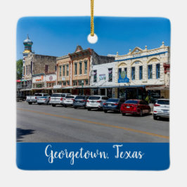 Downtown Georgetown, Texas, Keramikornament