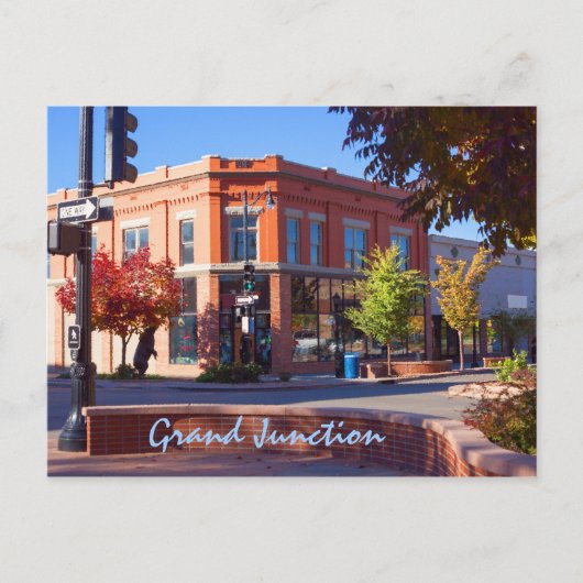 Downtown Grand Junction Postkarte (Vorderseite)