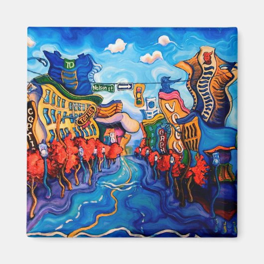 Downtown Granville Street Magnet (Vorne)