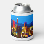 Downtown Greenville South Carolina Skyline Dosenkühler (Kanne Vorderseite)