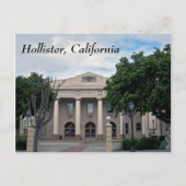 Downtown Hollister, Kalifornien Postkarte (Vorderseite)
