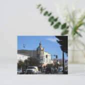 Downtown Hollister, Kalifornien Postkarte (Stehend Vorderseite)
